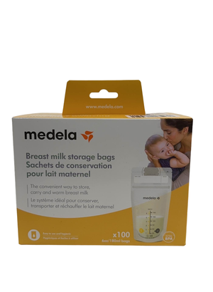 Medela Breast Milk Storage Bag, 100 Count