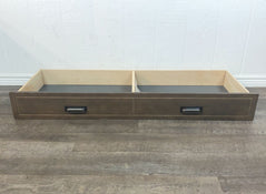 secondhand Graco Cottage 3-in-1 Convertible Crib With Storage Drawer, Mocha