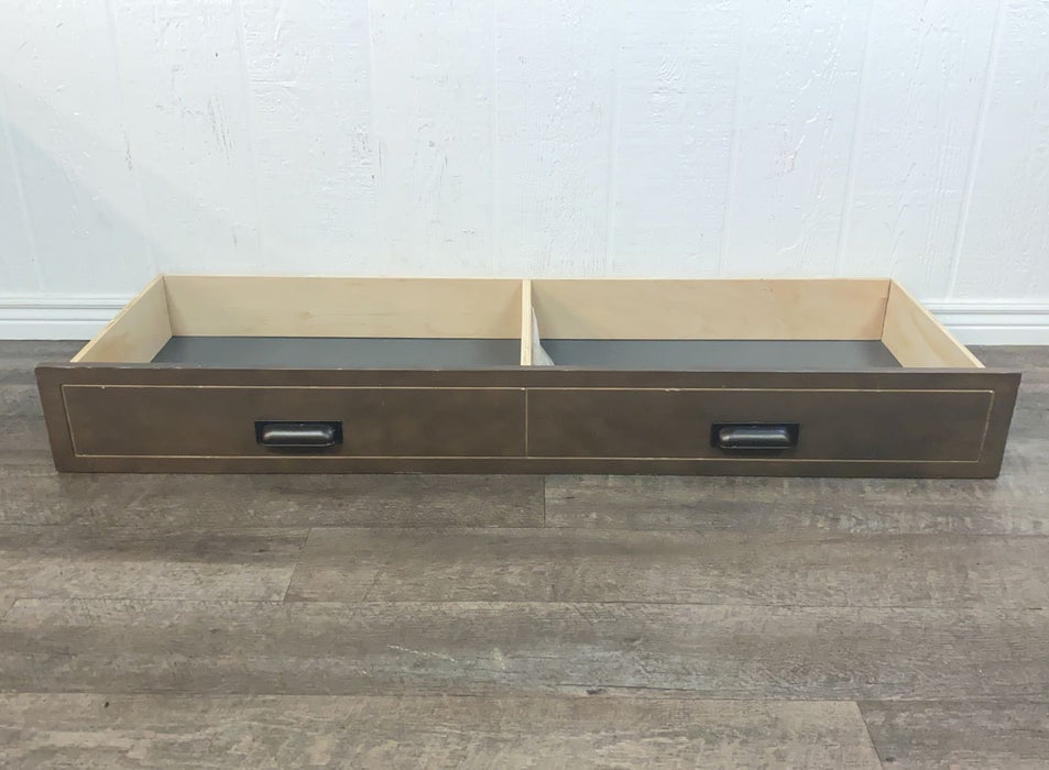 secondhand Graco Cottage 3-in-1 Convertible Crib With Storage Drawer, Mocha