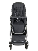 secondhand Mockingbird Single to Double Stroller, 2022, Silver with Black Leather