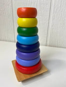 used Melissa & Doug Rainbow Stacker Classic Toy