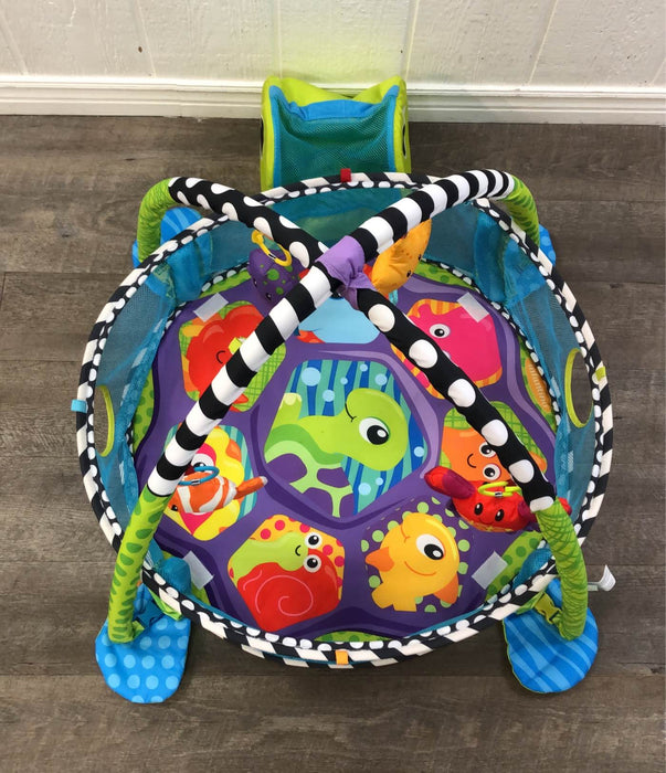 used Infantino Grow-With-Me Activity Gym and Ball Pit