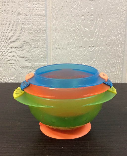 secondhand Munchkin Stay-Put Suction Bowls 3 Pack