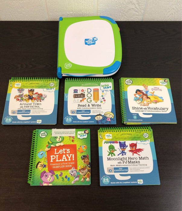 used Leap Frog Leap Start 3D Interactive Learning System, With Level 2 Books