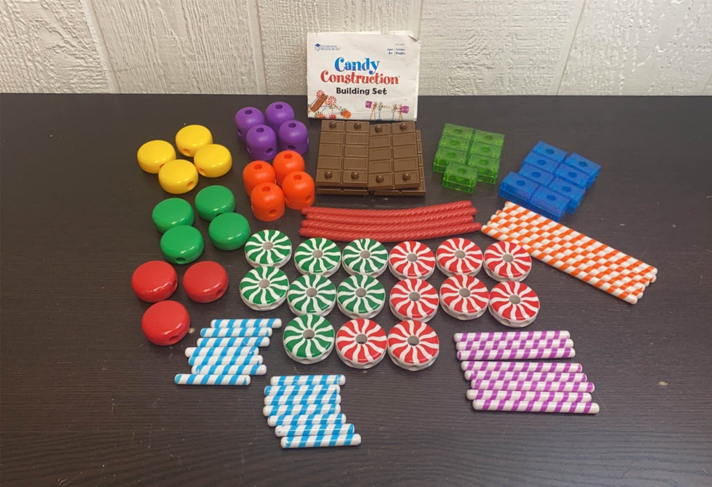 used Learning Resources Candy Construction Set