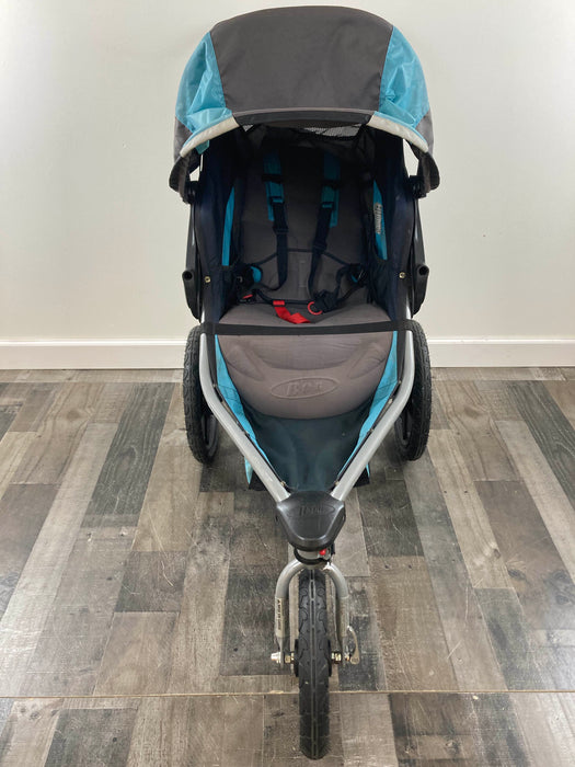 used BOB Revolution Flex Single Jogging Stroller, 2016, teal