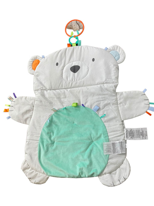 used Bright Starts Tummy Time Prop & Play Mat, Polar Bear