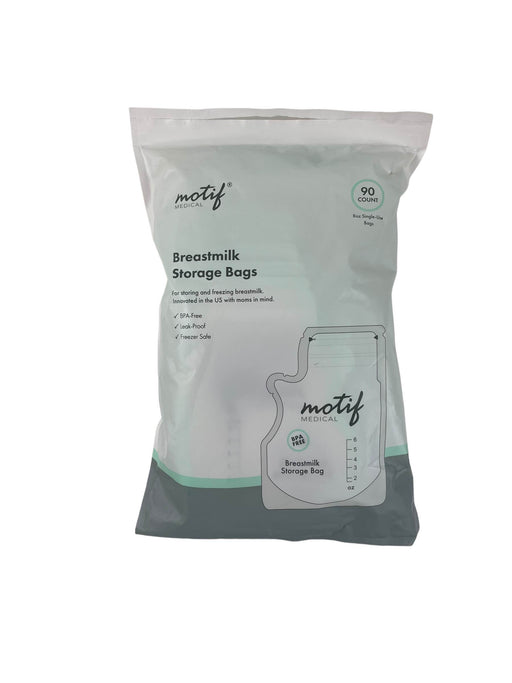 used Motif Medical Breast Milk Storage Bags