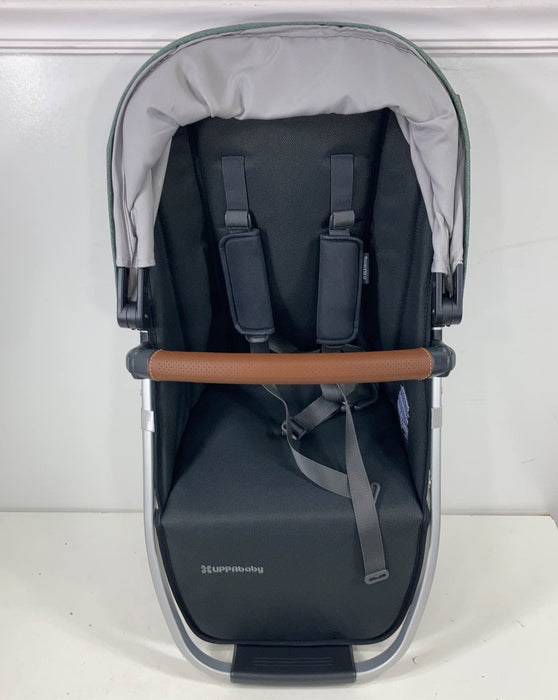 secondhand UPPAbaby VISTA RumbleSeat V2, 2015+, 2022, Emmett (Green Melange)