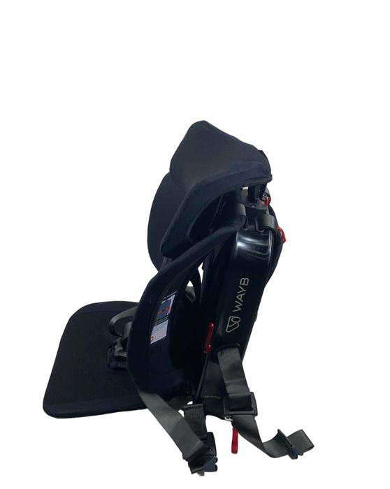 secondhand WAYB Pico Portable Car Seat Bundle, Jet, Deluxe Bag, 2023