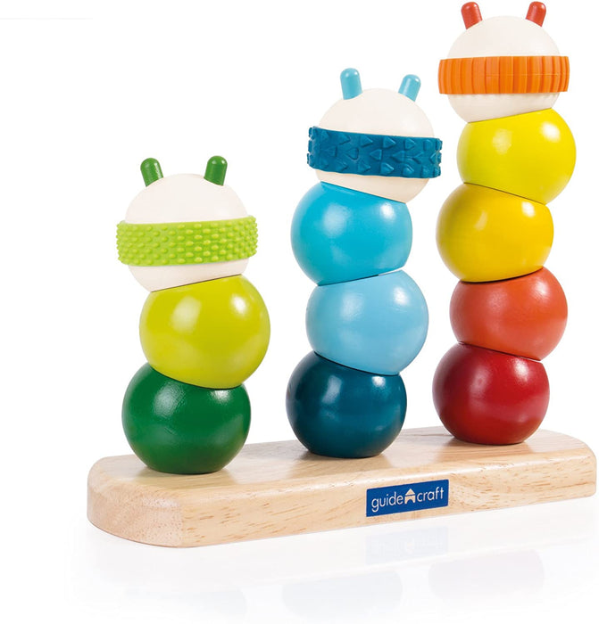 Guidecraft Caterpillar Stacking Toy