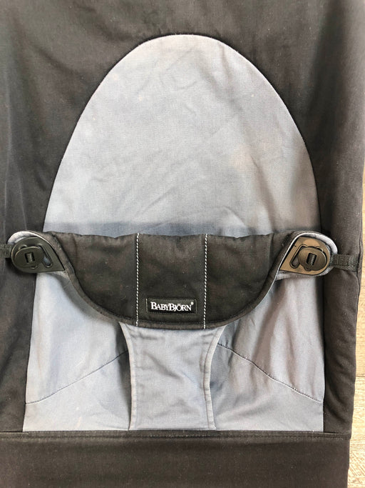 secondhand Baby Bjorn Bouncer Bliss, Black Cotton