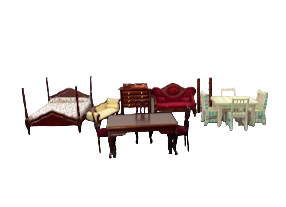 used BUNDLE Doll House Accessories