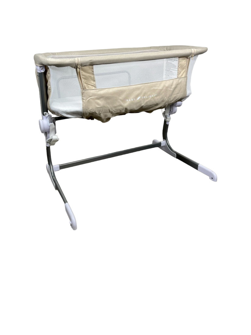 Baby Delight Beside Me Dreamer Extra Tall Bedside Sleeper, Golden Grai