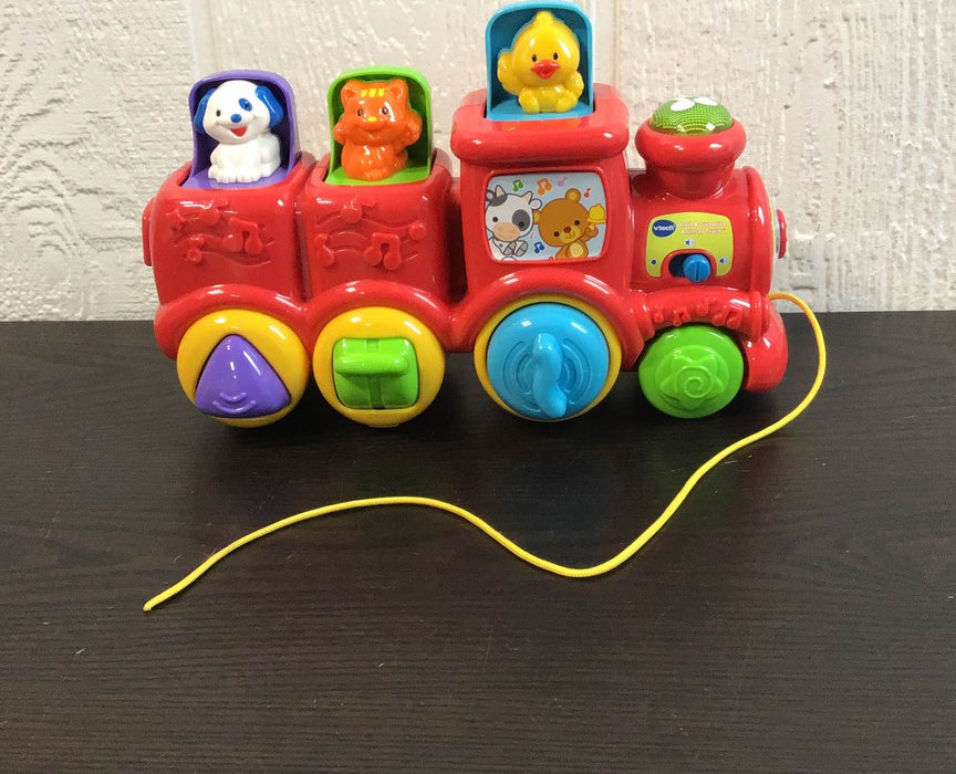 used VTech Roll And Surprise Animal Train