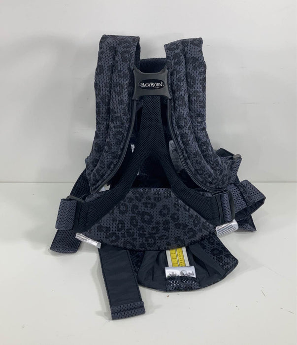 secondhand BabyBjorn Baby Carrier Free, Anthracite/Leopard