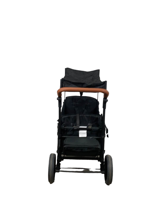 used Wonderfold X2 Push + Pull Double Stroller Wagon, Stealth Black, 2022