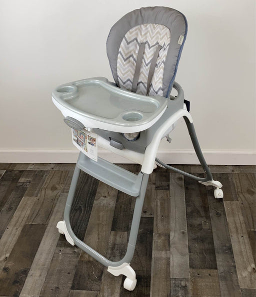 used Ingenuity SmartClean Trio Elite 3-in-1 High Chair, zig zag 
