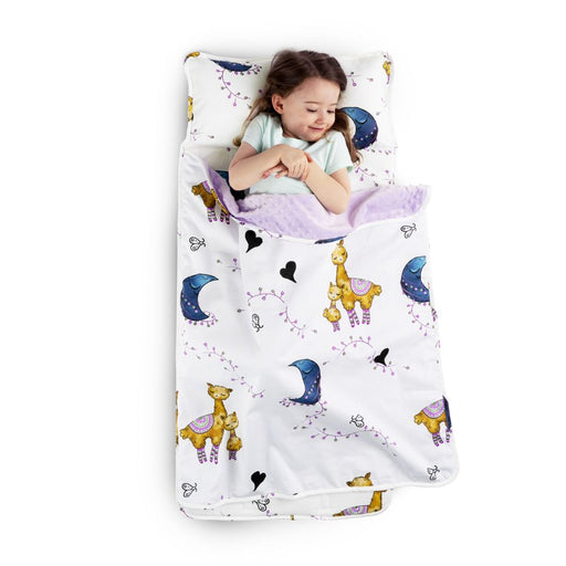 used JumpOff Jo Little Jo’s Toddler Nap Mat, Llama and Mama