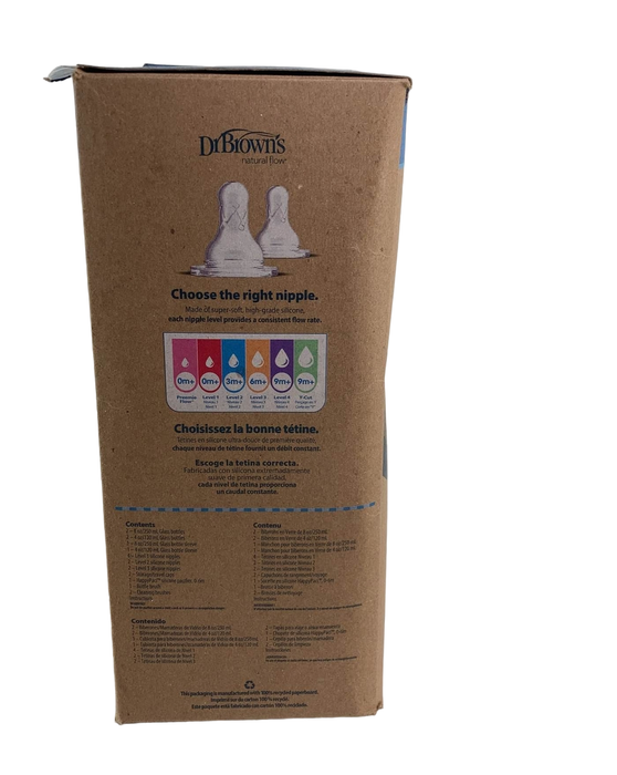 Shop Dr. Brown's Options+ Glass Narrow Anti-Colic Baby Bottle Gift Set at GoodBuy Gear