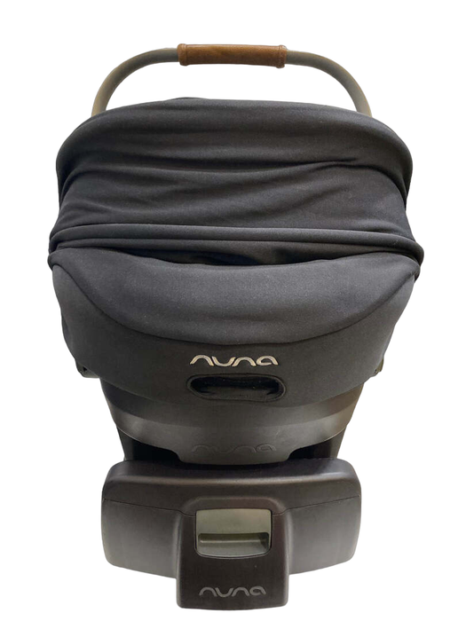 secondhand Nuna PIPA Infant Car Seat, Caviar, 2020