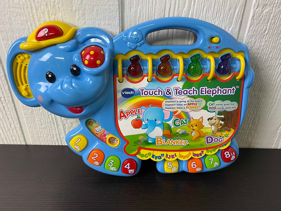 used VTech Touch And Teach Elephant