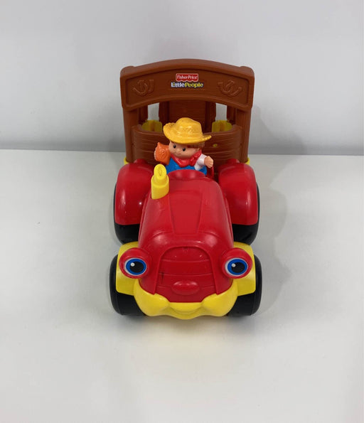 secondhand Fisher Price Little People Tow ‘n Pull Tractor