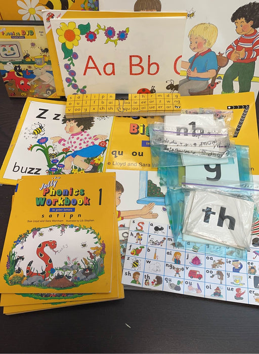 secondhand Jolly Learning Jolly Phonics Starter Kit