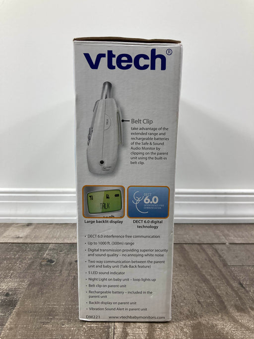 secondhand VTech Audio Baby Monitor, DM221