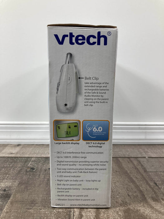 secondhand VTech Audio Baby Monitor, DM221