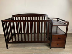 secondhand Delta Children Abby Convertible Crib And Changer