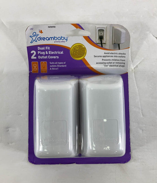 used Dreambaby Dual Fit Plug &Electrical Outlet Covers - 2 Pack