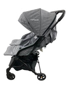 secondhand Mompush Lithe Double Stroller, 2021, Grey