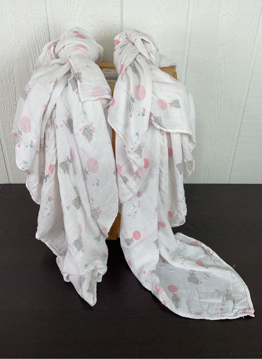 used Angel Dear Swaddle Blanket, 2 Pack