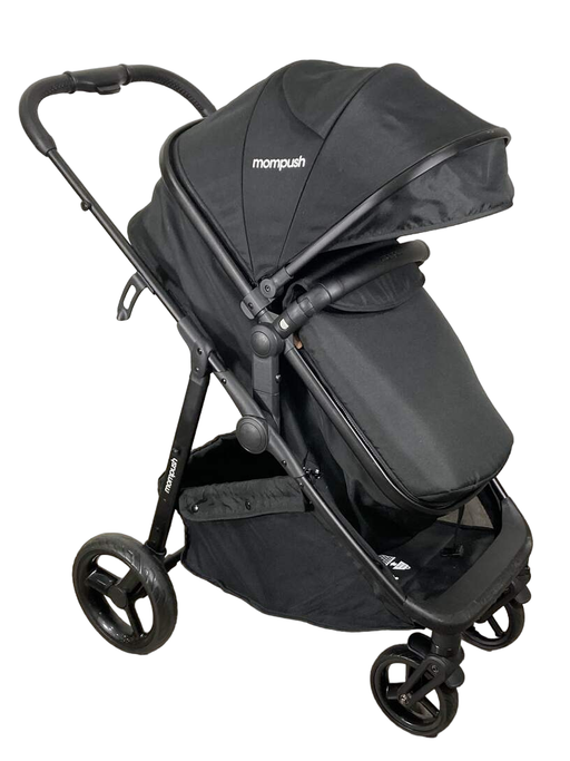 used Mompush Wiz Stroller, 2022, Black