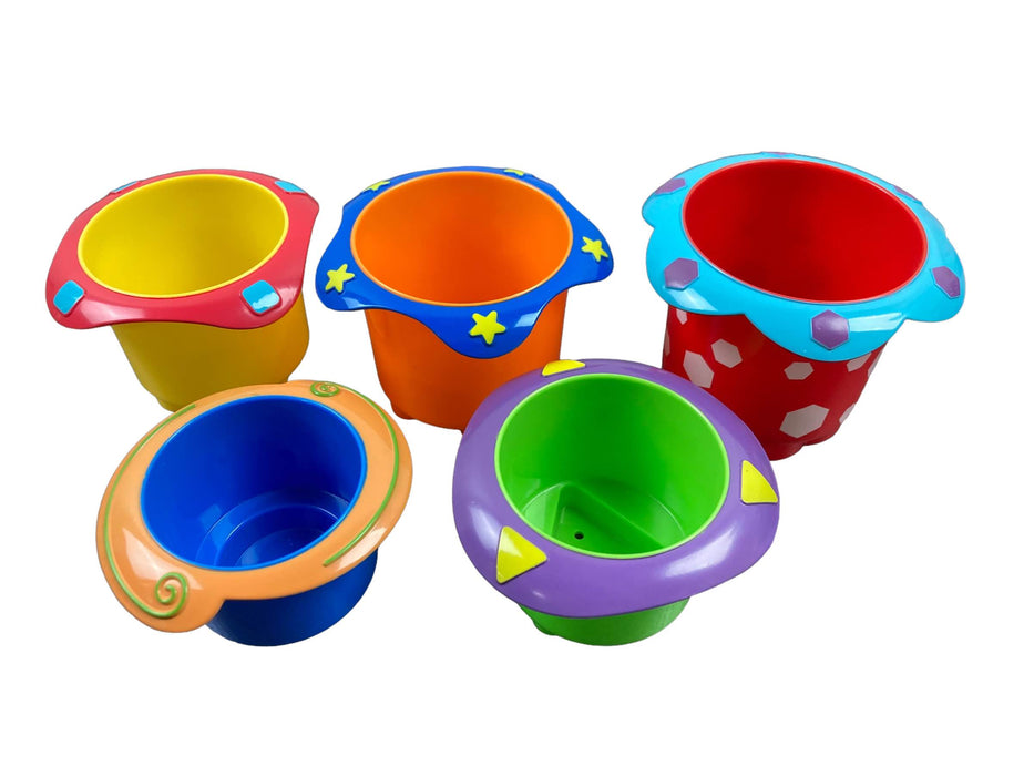 secondhand Nuby Splish Splash Stacking Cups