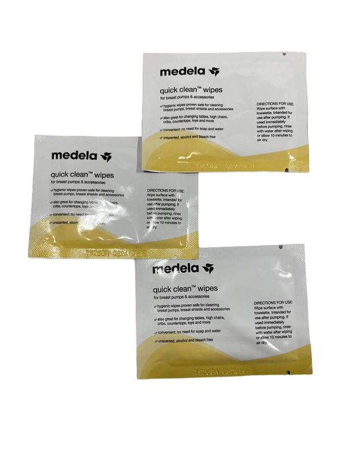 secondhand Medela Quick Clean Wipes