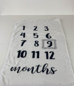 Shop Mud Pie Monthly Milestone Blanket, Elephant at GoodBuy Gear