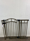 secondhand HomeSafe By Summer Infant Wood and Metal Pressure Mounted Gate