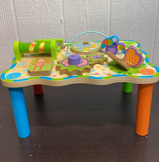 used Melissa & Doug Jungle Wooden Activity Table