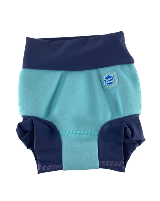 used Splash About Happy Nappy Swim Diaper, 6-12m, Blue