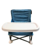 used Summer Infant Pop 'n Sit Portable Booster, Original, Dusty Blue