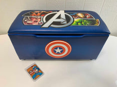 used Delta Children Marvel Avengers Upholstered Storage Bench