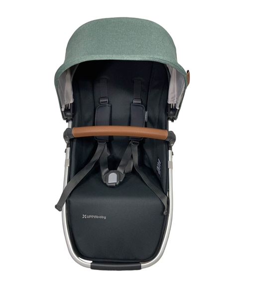 used UPPAbaby VISTA RumbleSeat V2, 2015+, 2021, Emmett (Green Melange)