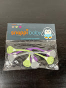 used Snappi Snappi 3-Pack, Grey/Purple/Green