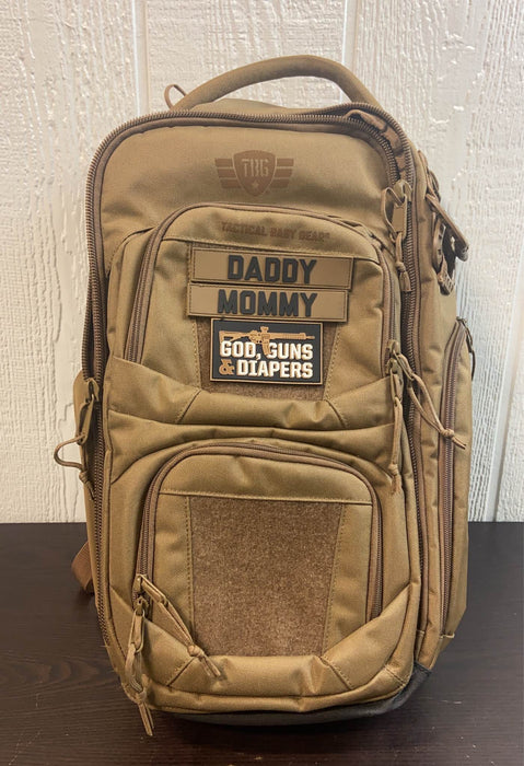 used Tactical Baby Gear Daddy Diaper Bag, With Mod Panel 004