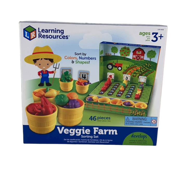 Learning Resources Veggie Farm Sorting Kit