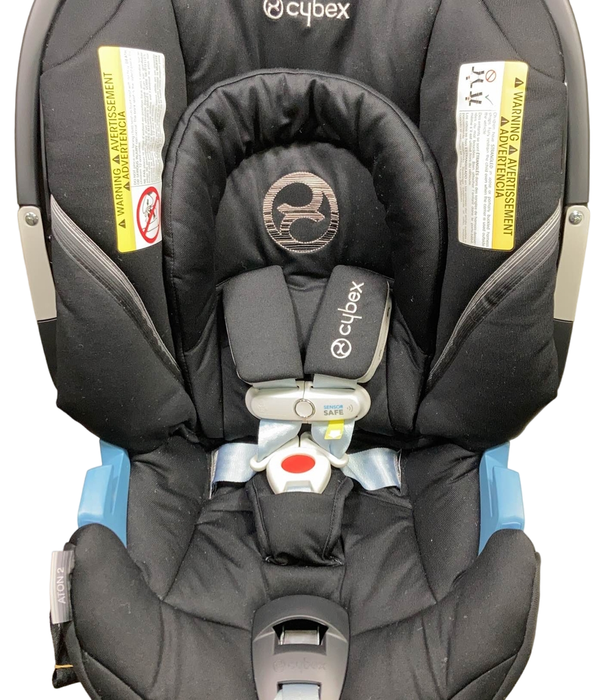 Cybex Aton 2 Infant Car Seat, 2022, Lavastone Black