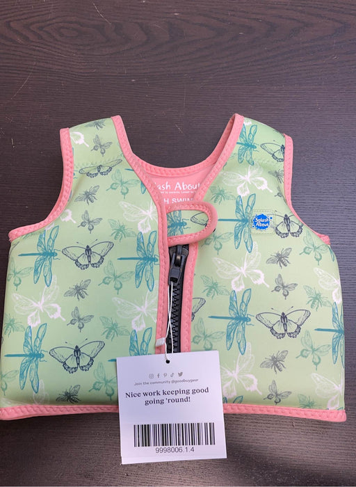 used Splash About Learn to Swim Go Splash Swim Vest, Ages 2-4