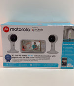 used Motorola Lux65 5" WiFi Baby Monitor with 2 Cameras